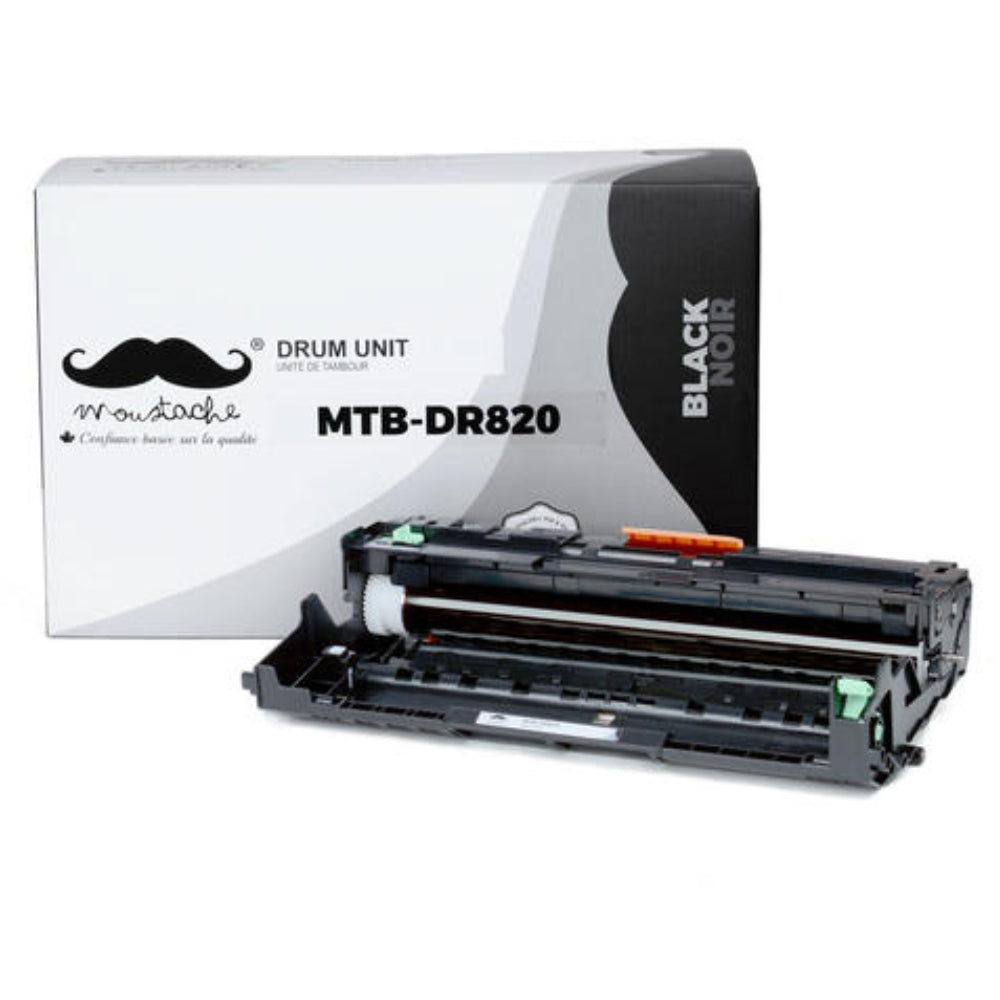 Brother - DR820 tambour d'encre noire - Moustache, paquet de 2