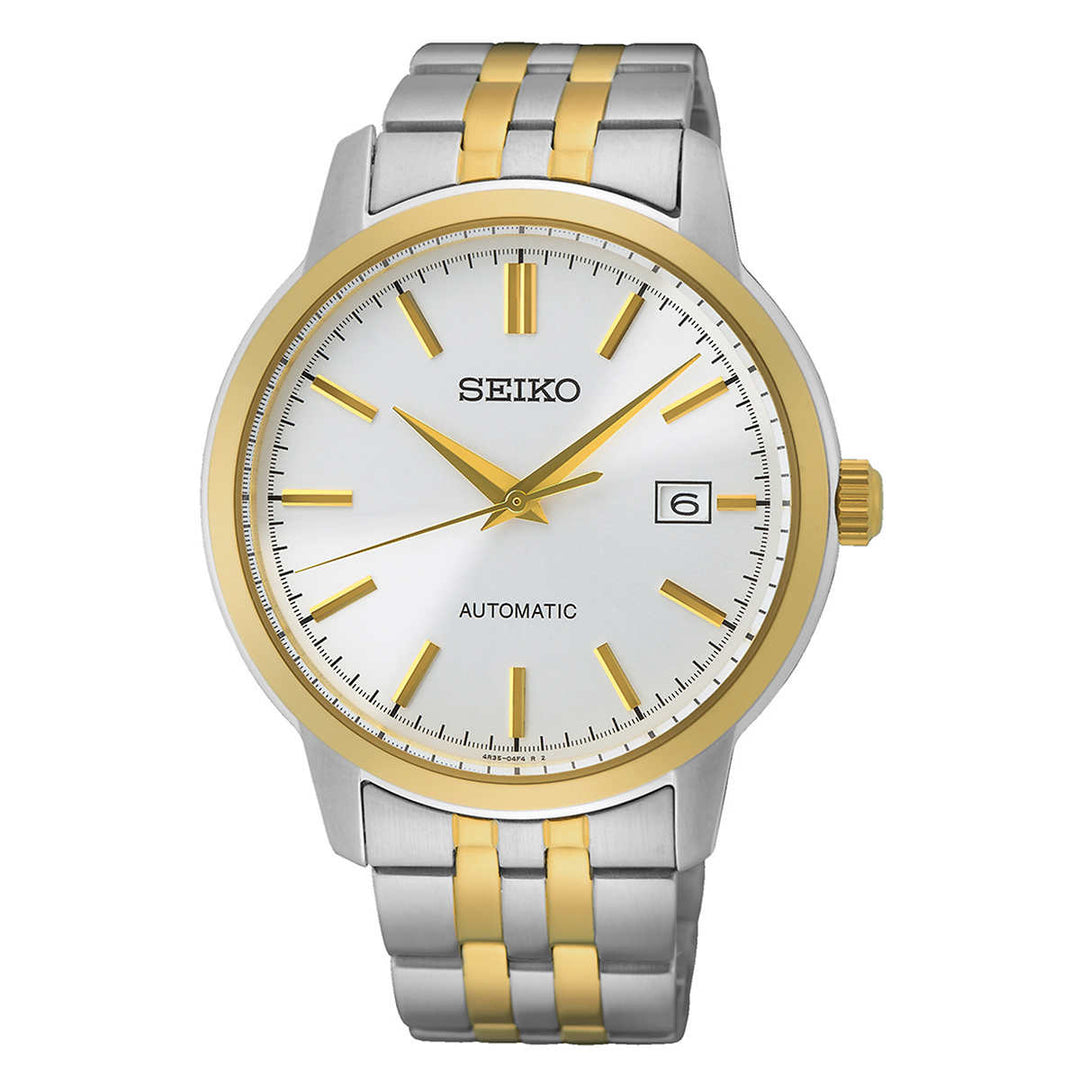 Seiko - Montre cadran blanc
