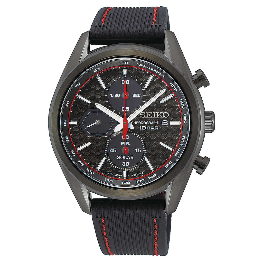 Seiko - Montre cadran noir