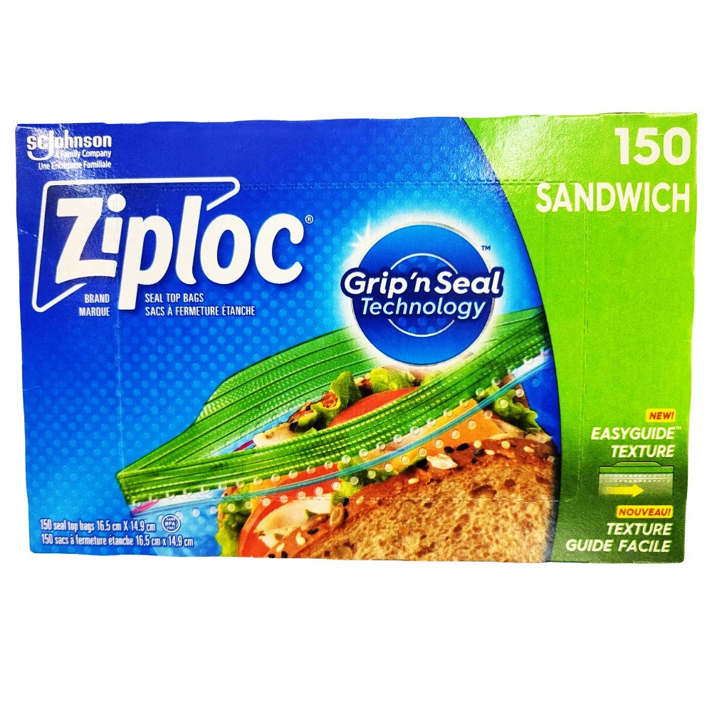 Ziploc - Sacs à sandwich à fermeture étanche