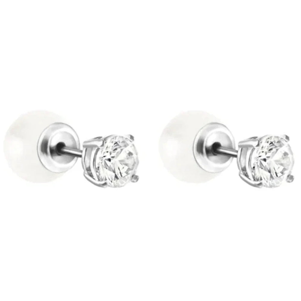 Swarovski - Boucles d'oreilles percées Attract Pearl, 5183618
