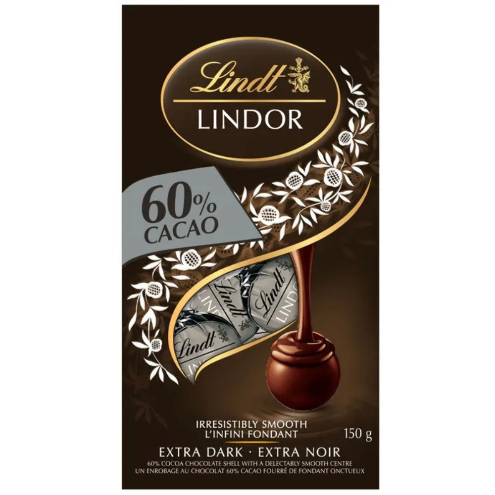 Lindt - Truffes au chocolat 60 % cacao, sachet, 150 g