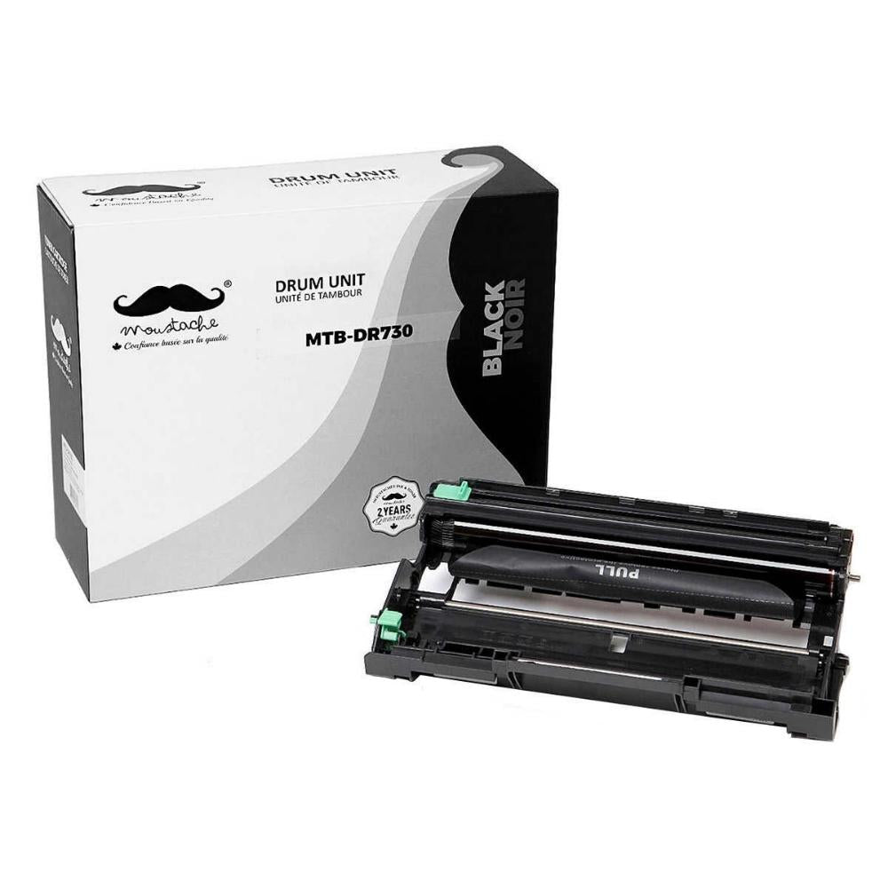Moustache - Ensemble de 2 cartouches à tambour, compatible Brother DR730 (MTB-DR730)