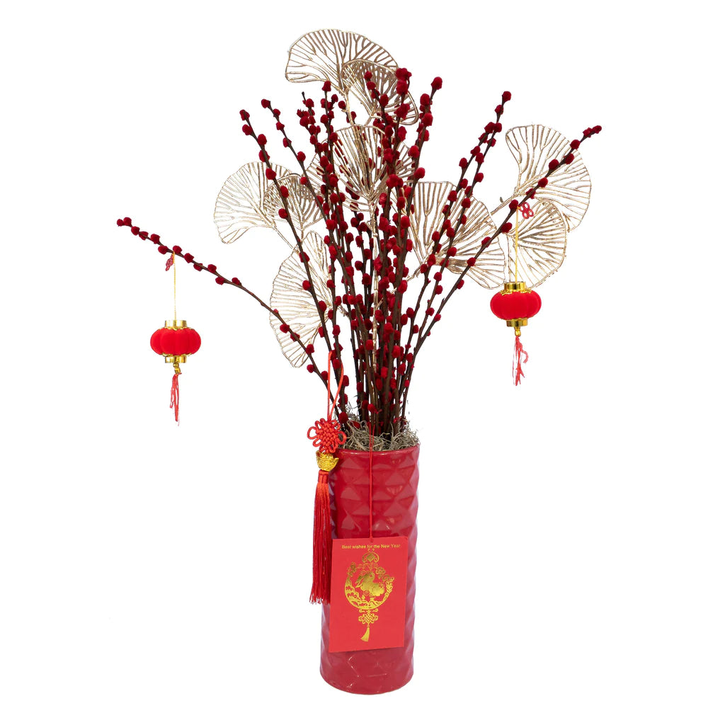 Jardinière en saule décorative
