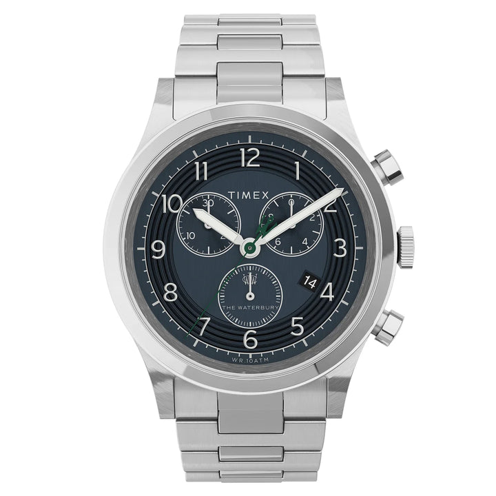 Timex - Montre Waterbury Traditional à cadran bleu - TW2U90900VQ