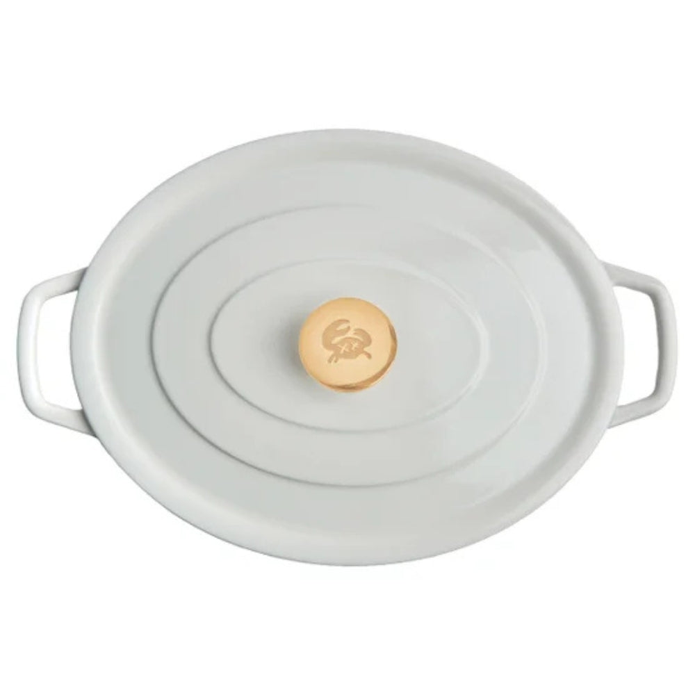 Chuck Hughes - Cocotte ovale en fonte, 5,2 L