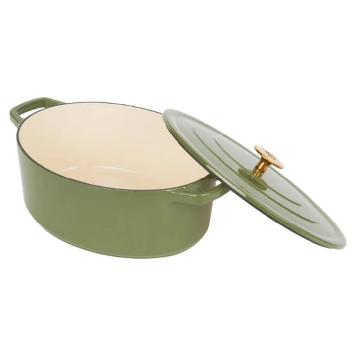 Chuck Hughes - Cocotte ovale en fonte, 5,2 L