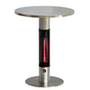 Ener-G+ - Table de bistrot avec colonne chauffante électrique infrarouge d'extérieur