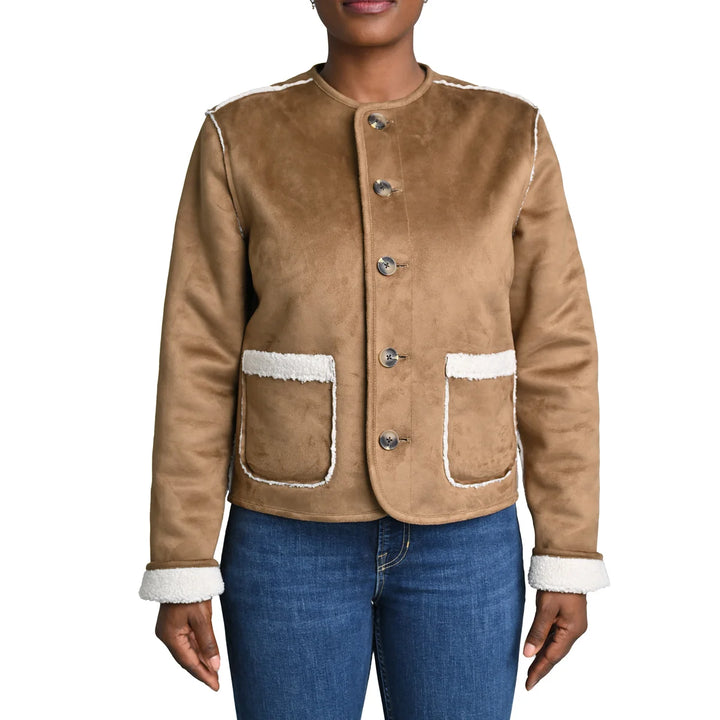 Briggs - Veste sherpa réversible