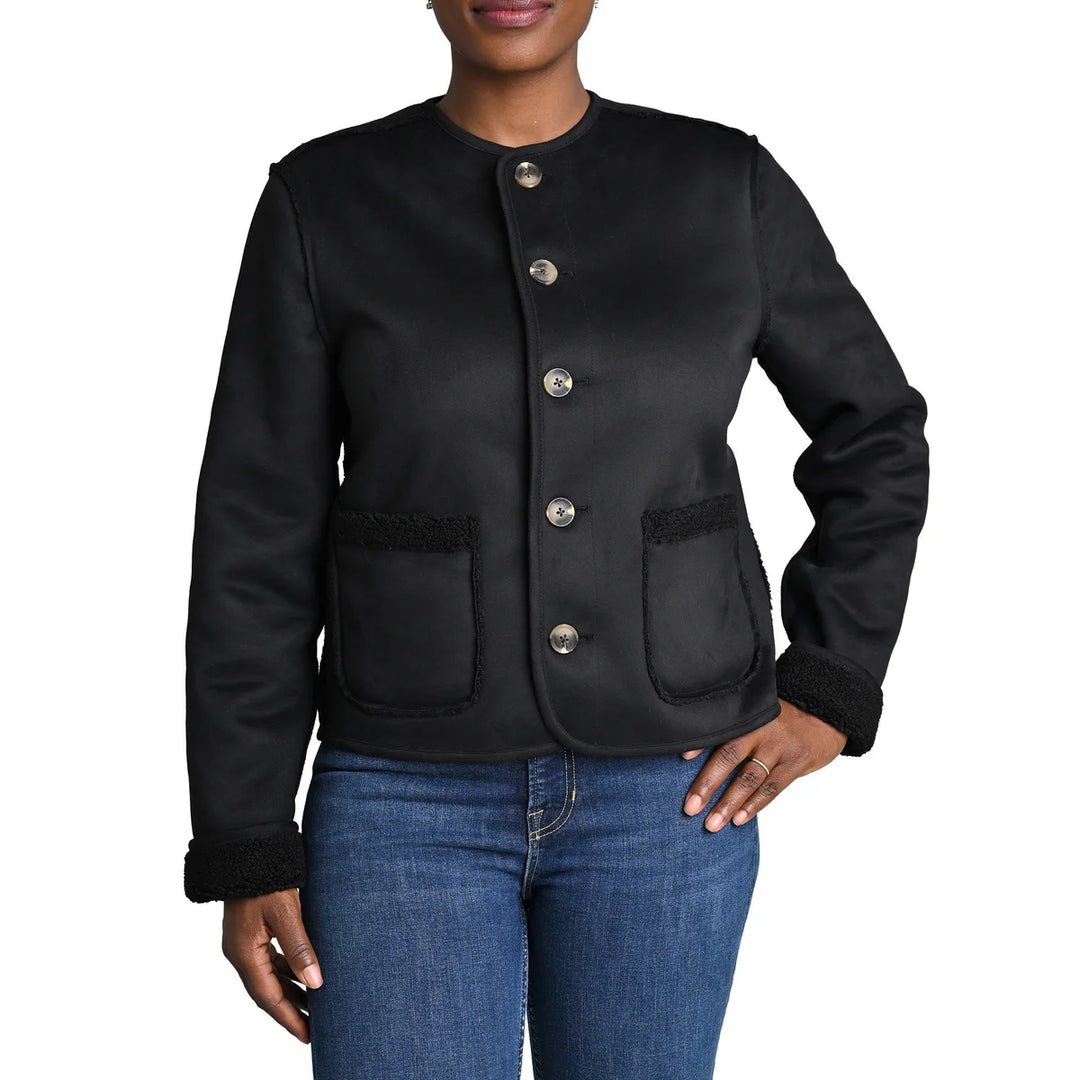 Briggs - Veste sherpa réversible