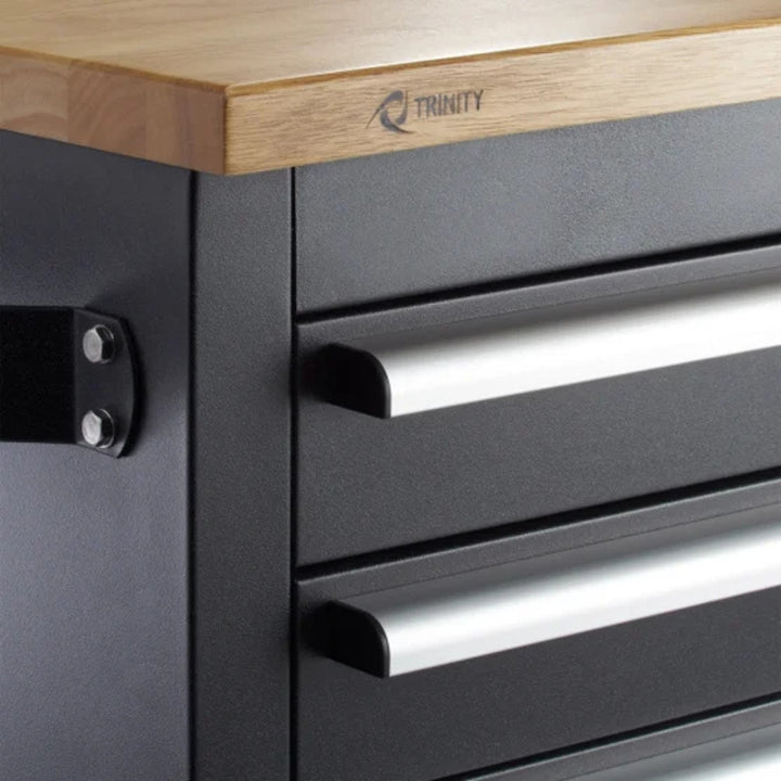 Trinity - Trinity 48 in rolling workbench with 8 drawers and combination lock