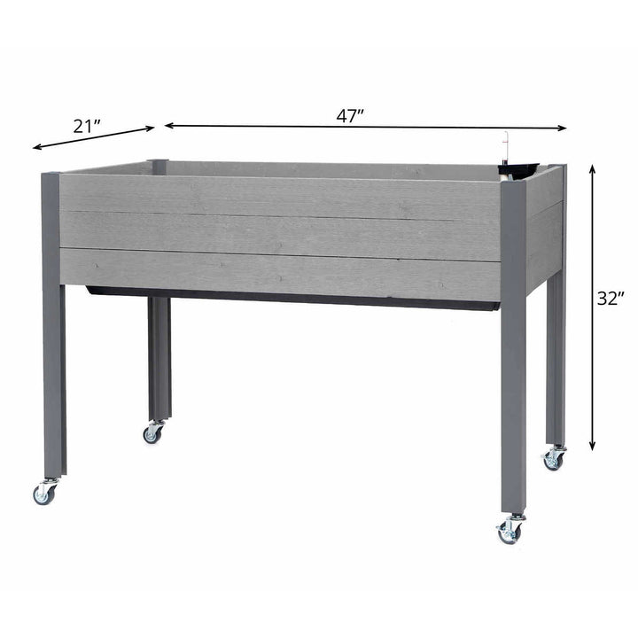 CedarCraft - Jardinière surélevée et auto-irrigante