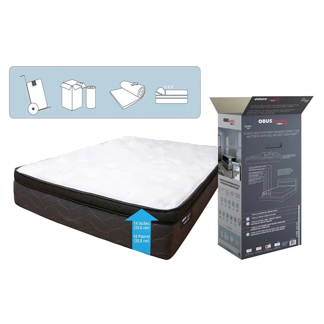 ObusForme - ObusEssential Fusion Mattress 35.6 cm (14 in)