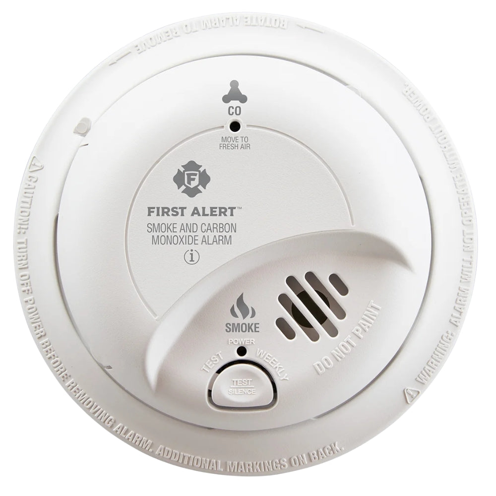 First Alert - Hardwired Smoke and Carbon Monoxide Detector, Pack of 3
