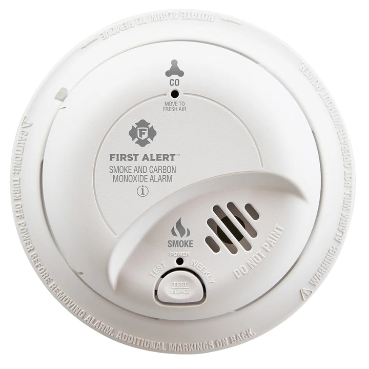 First Alert - Hardwired Smoke and Carbon Monoxide Detector, Pack of 3