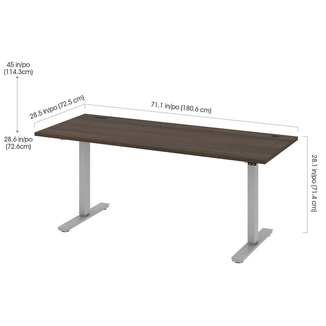 Bestar - Upstand Adjustable Height Desk