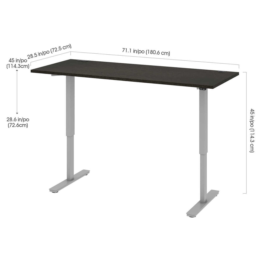 Bestar - Upstand Adjustable Height Desk