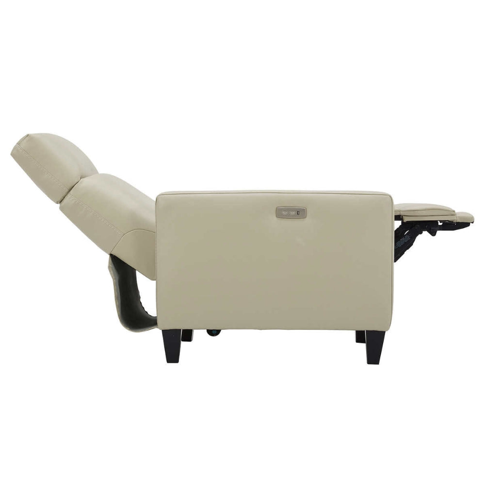 Gilman Creek Furniture - Leather Recliner with Power Recliner and Manual Headrest