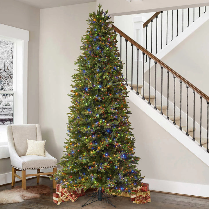 Aspen Pre-Lit Slim Artificial Christmas Tree