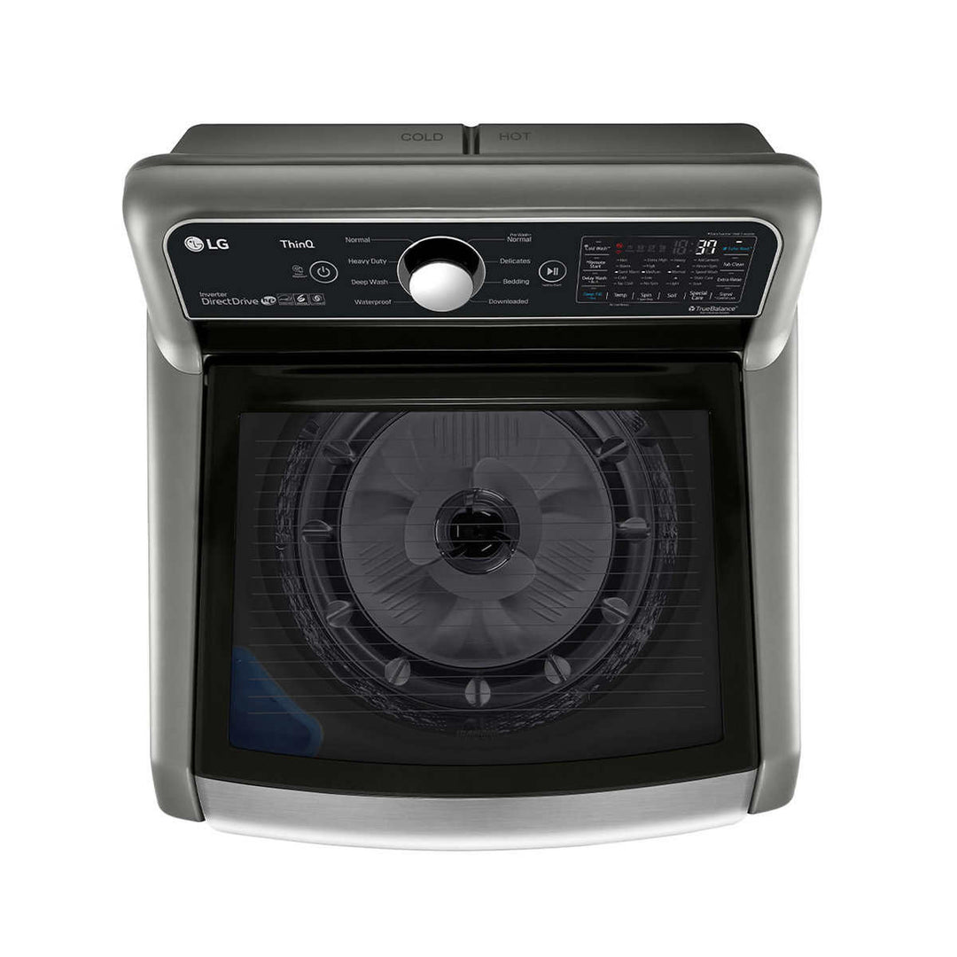 LG - 5.6 cu ft Large Capacity Smart Washer
