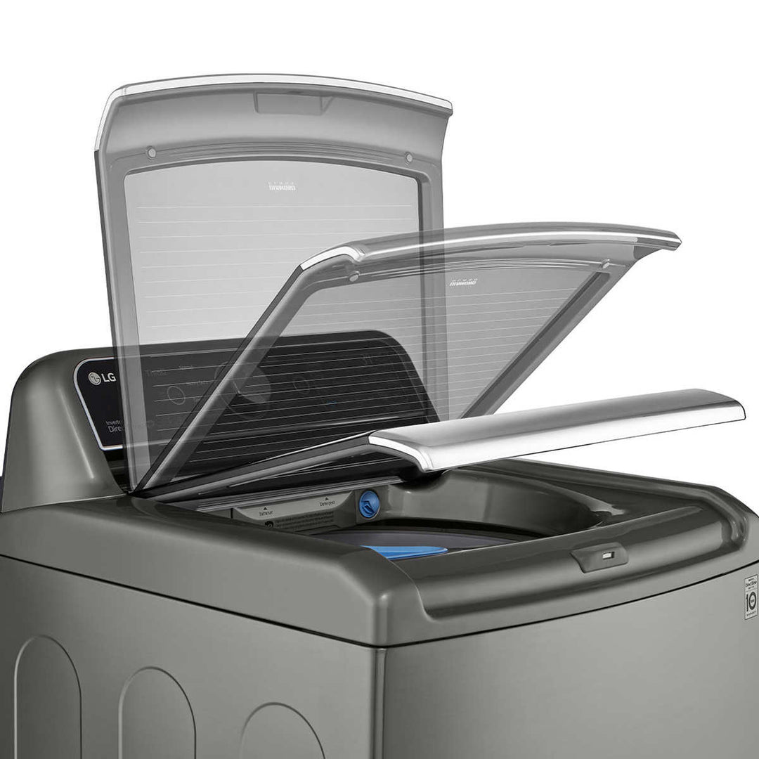 LG - 5.6 cu ft Large Capacity Smart Washer
