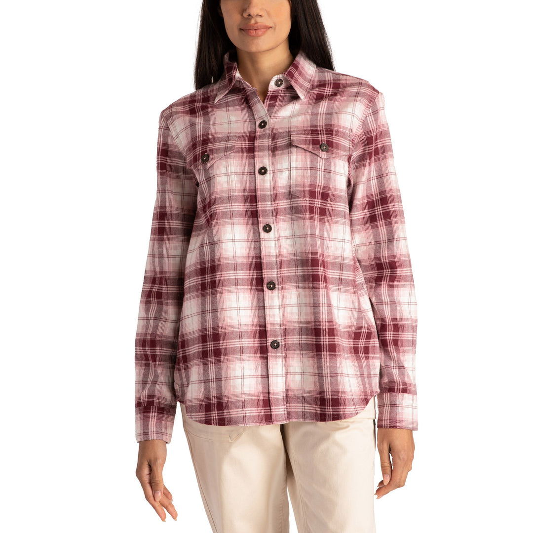 Tilley - Chemise en flanelle brossée