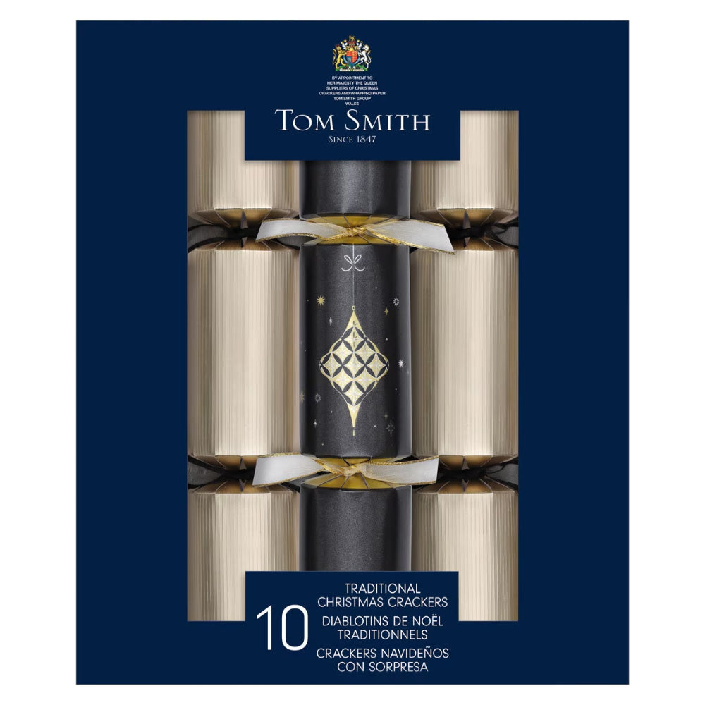 Tom Smith - Ensemble de 10 diablotins de Noël de luxe
