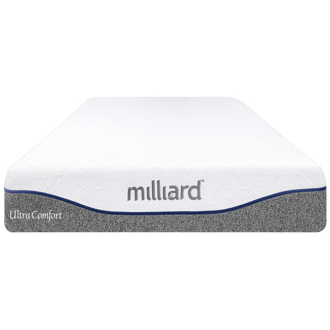 Milliard - Matelas en mousse à mémoire de forme, série Ultra Comfort, 20 cm (8 po)
