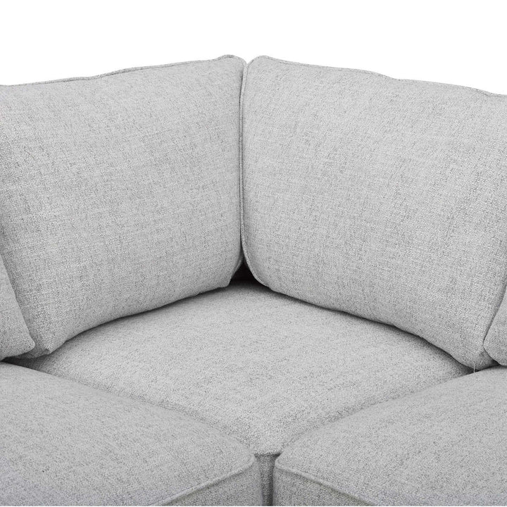 Gemma - Canapé sectionnel 3 pièces en tissu