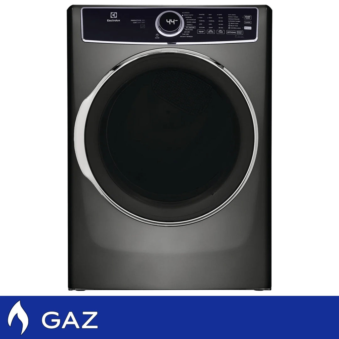 Electrolux - Sécheuse au gaz 6 Séries gris de 8,0 pi³