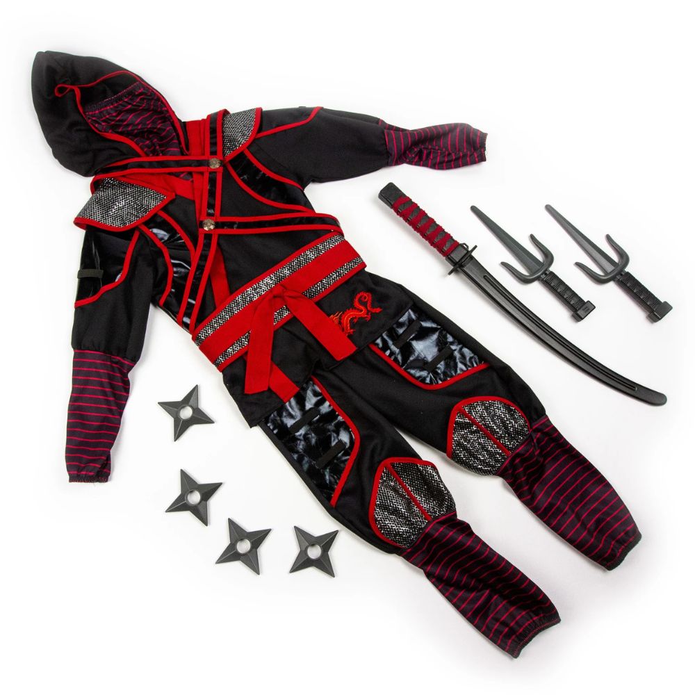 Teetot - Costume Ninja Dragon Rouge