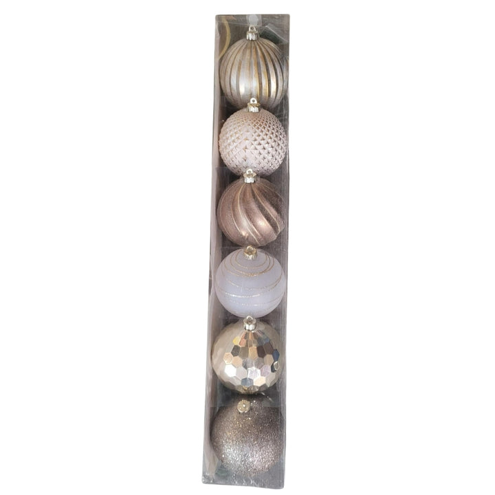 Ornements de grande taille, 6 pièces