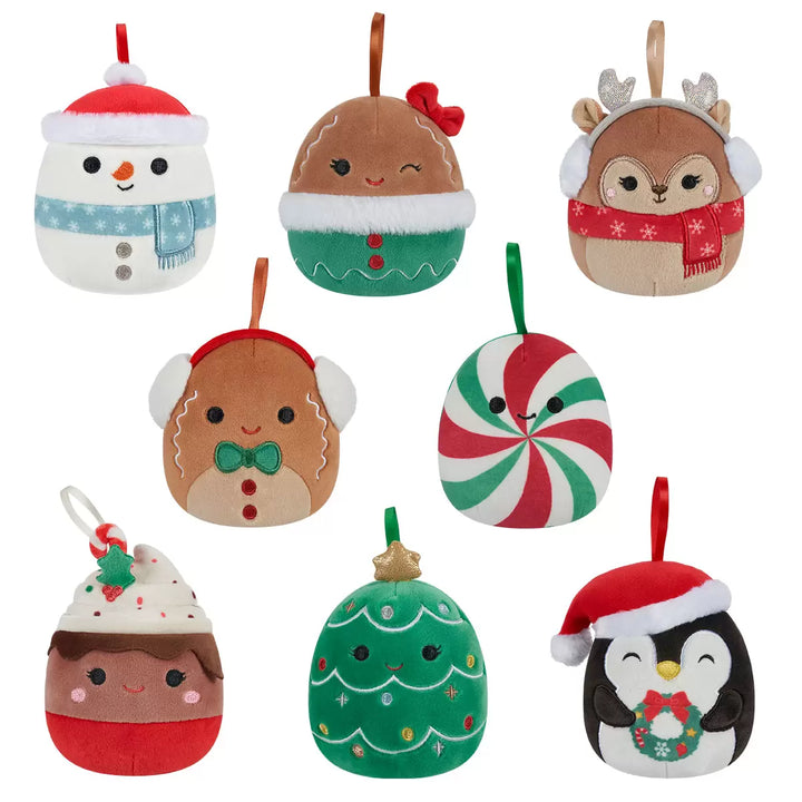 Kelly Toys - Lot de 8 mini squishmallows