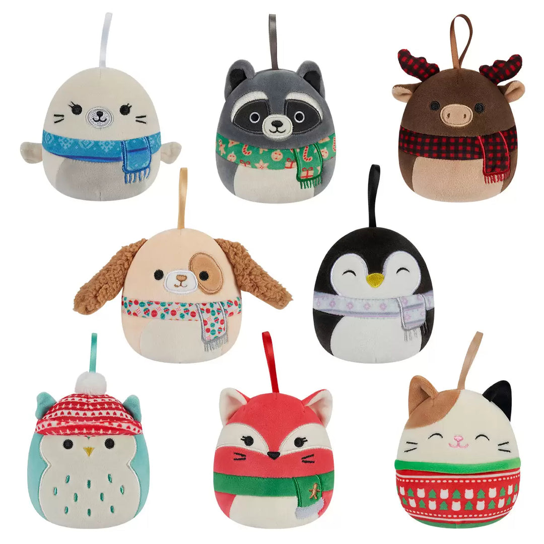 Kelly Toys - Lot de 8 mini squishmallows