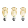 Globe Electric - 3 Vintage Edison Filament LED Bulb 