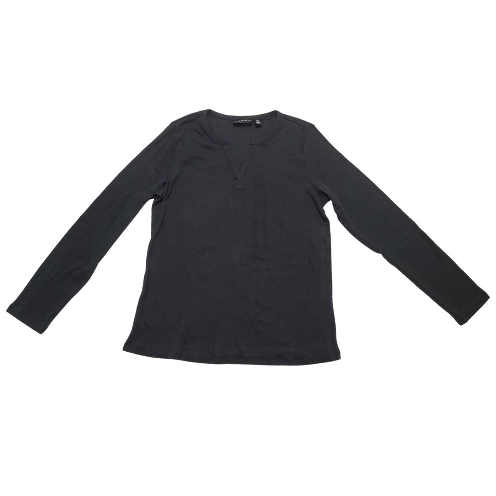 Rafaella V-Neck Sweatshirt