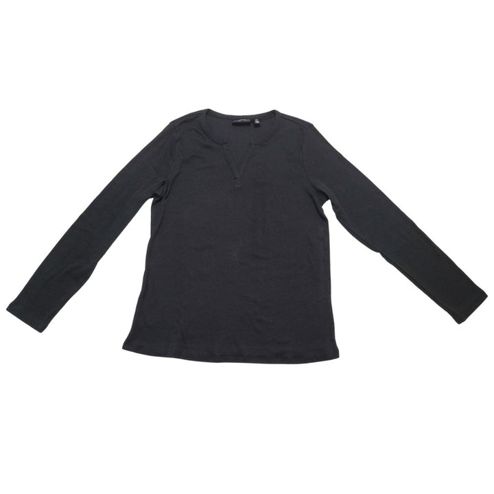 Rafaella V-Neck Sweatshirt