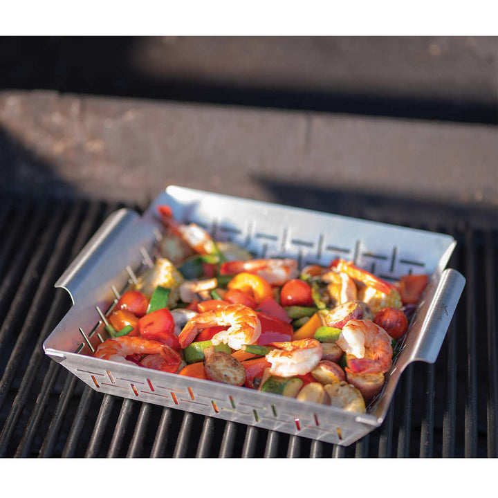 Lagostina - Ensemble de 2 paniers pour BBQ