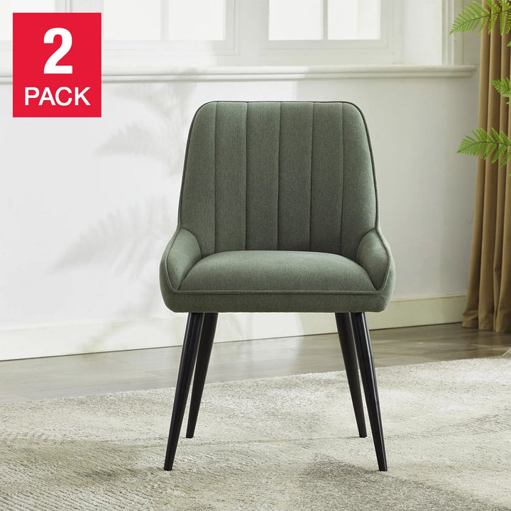 Gemini Fabric Dining Chair - 2-Pack