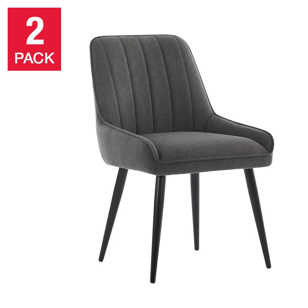 Gemini Fabric Dining Chair - 2-Pack
