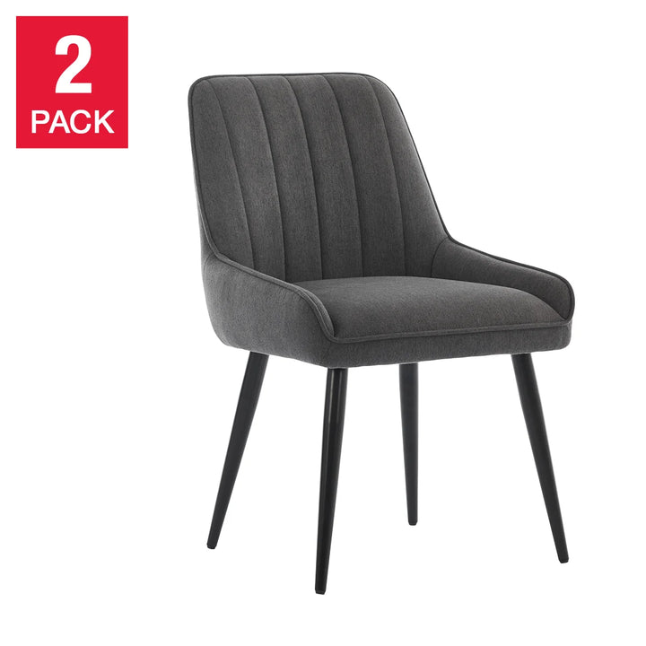 Gemini Fabric Dining Chair - 2-Pack