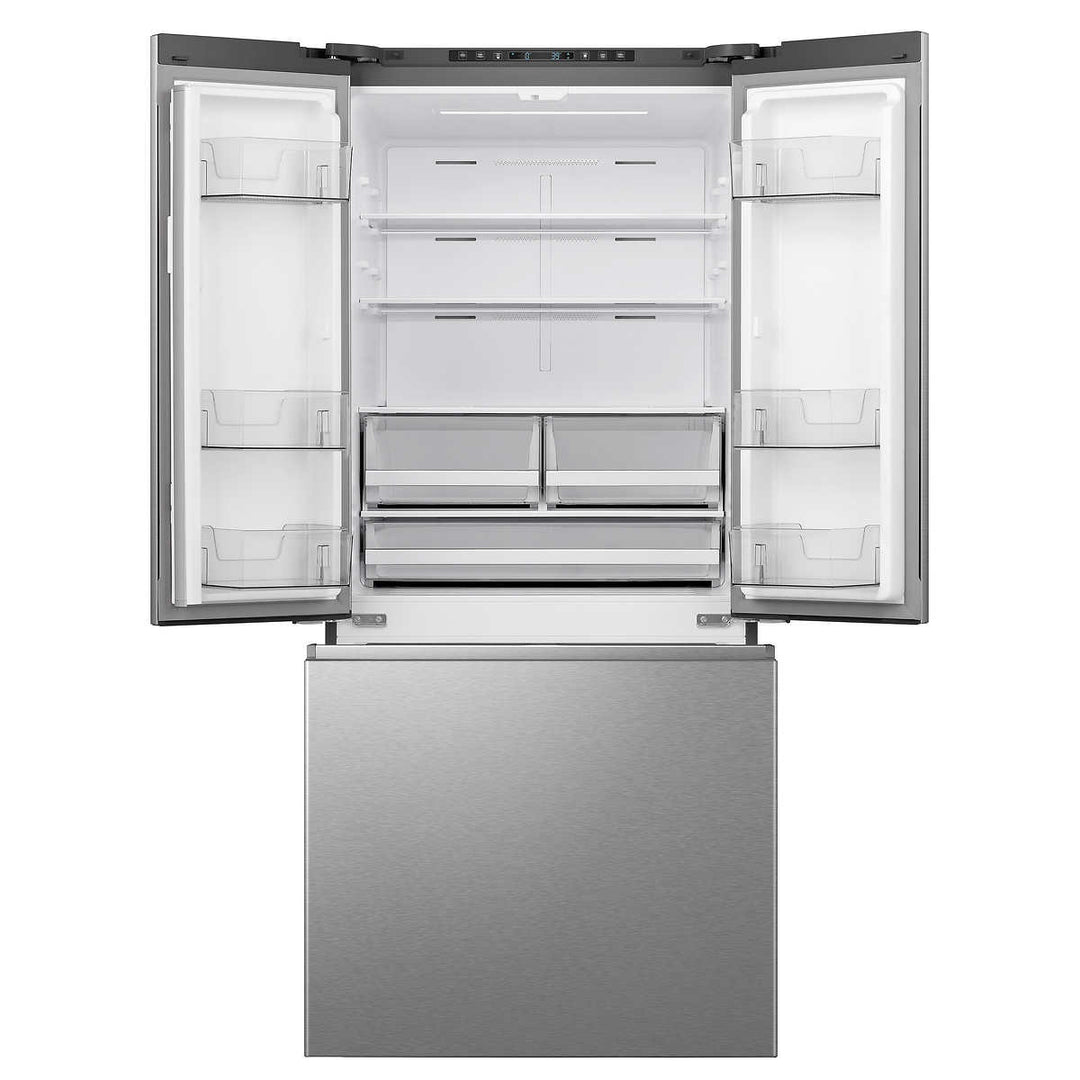 Hisense 30" 20.8 cu. ft. French Door Refrigerator in Stainless Steel 