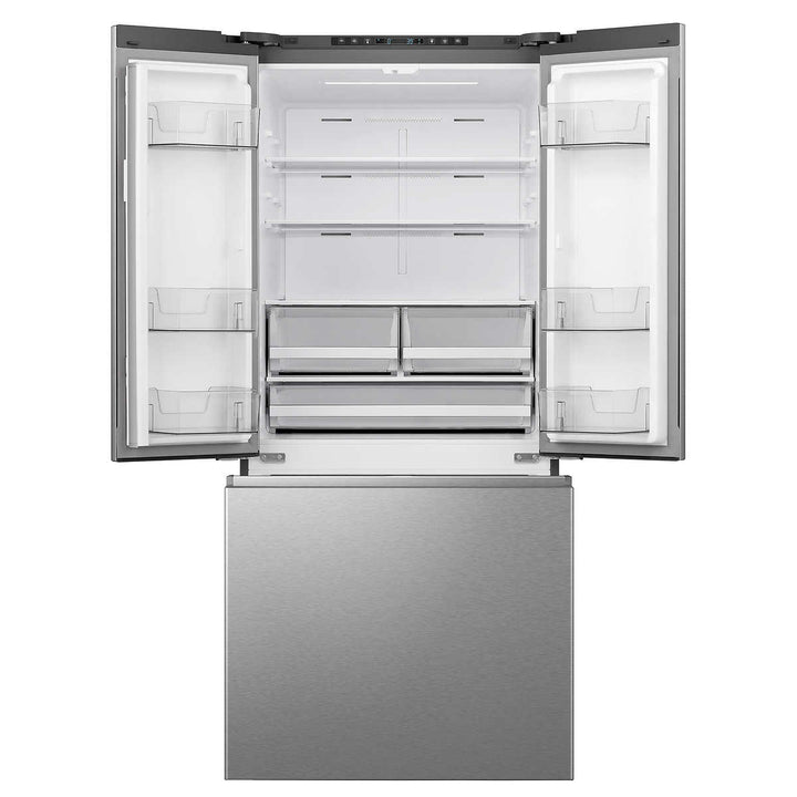 Hisense 30" 20.8 cu. ft. French Door Refrigerator in Stainless Steel 