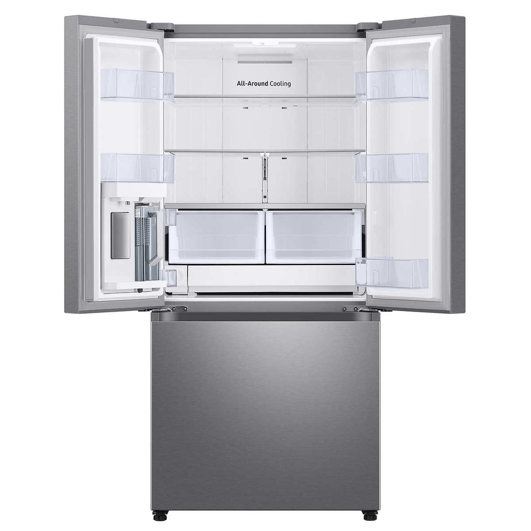 Samsung - Réfrigérateur à portes françaises - 33 po. 24,5 pi³