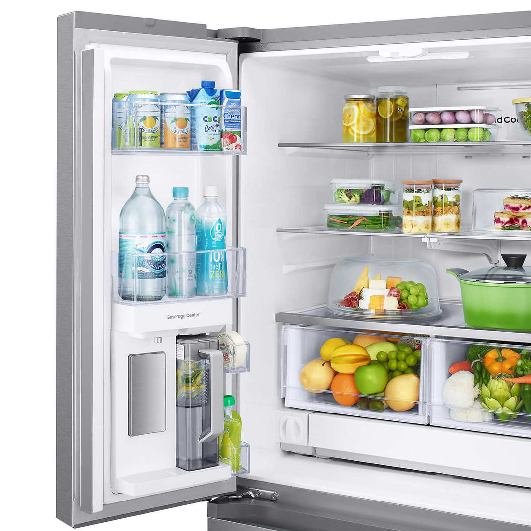 Samsung - Réfrigérateur à portes françaises - 33 po. 24,5 pi³
