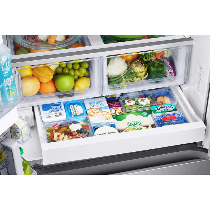 Samsung - Réfrigérateur à portes françaises - 33 po. 24,5 pi³