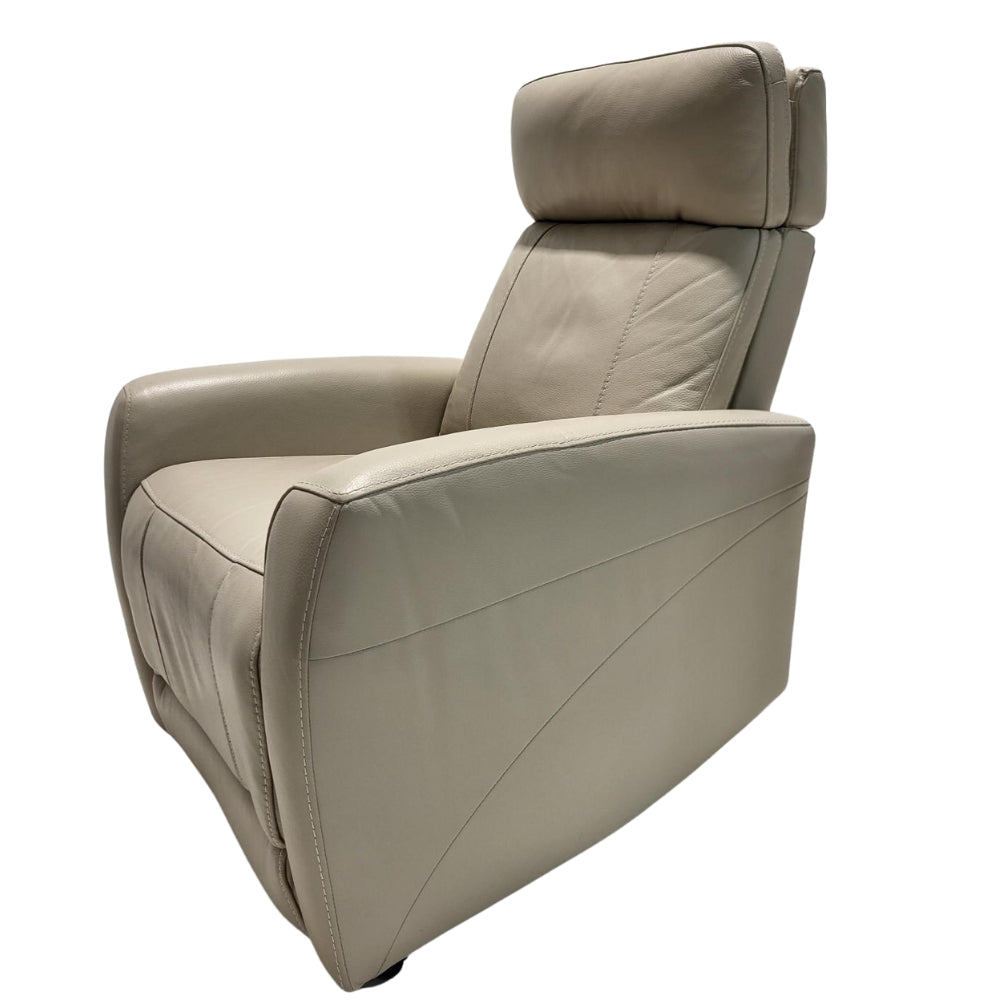 Gilman Creek Furniture Leather Swivel Recliner
