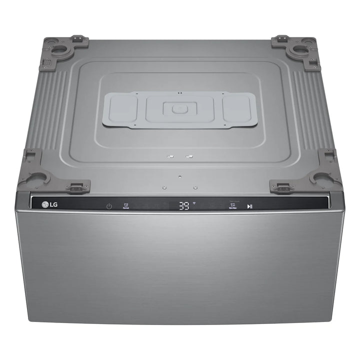 LG - 27 in. 1.0 cu. ft. Graphite Steel SideKick Pedestal Washer