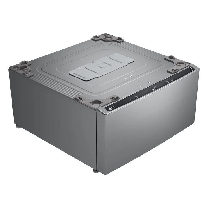 LG - 27 in. 1.0 cu. ft. Graphite Steel SideKick Pedestal Washer