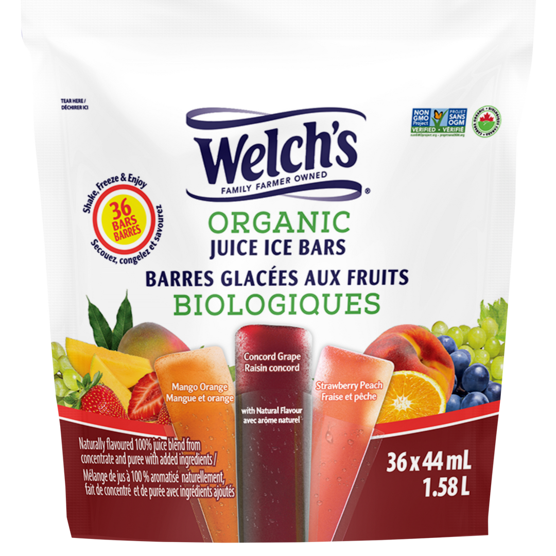 Welch's Organic Juice Ice Bars
